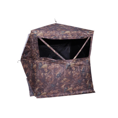 HME Executioner 3-Person Hub Ground Blind 75" X 75" X 67" Camo