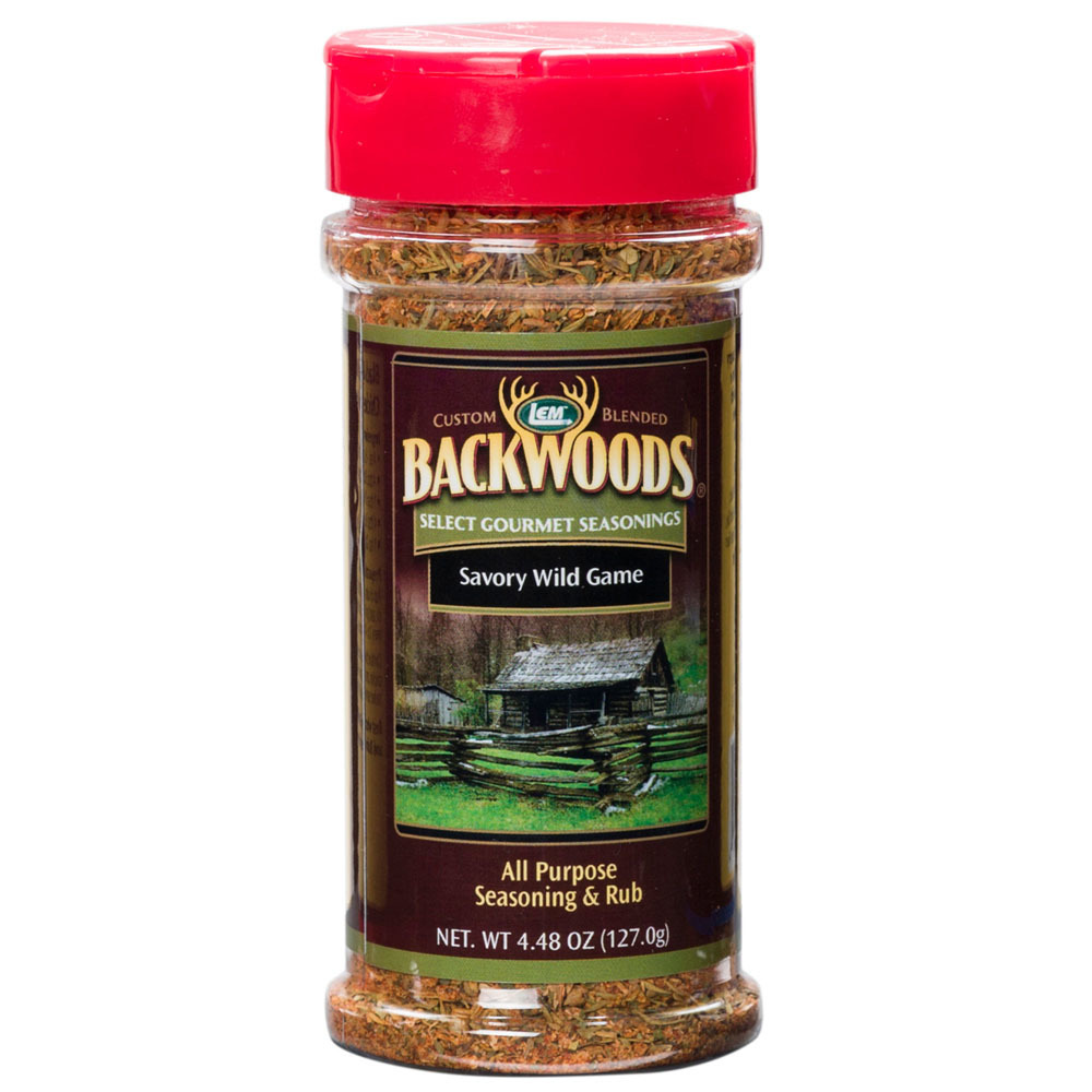LEM Backwoods Savory Wild Game Rub 4.48oz. #892