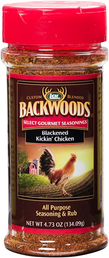 LEM Backwoods Blackened Kickin’ Chicken Rub 4.73oz. #895