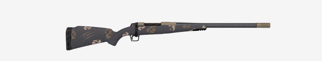 Fierce Carbon Rogue XP Rifle ROGSCX22CM24BRS, 22 Creedmoor, 24"Carbon Bull Barrel, Radial Brake, Smoke Bronze/Sonora Finish