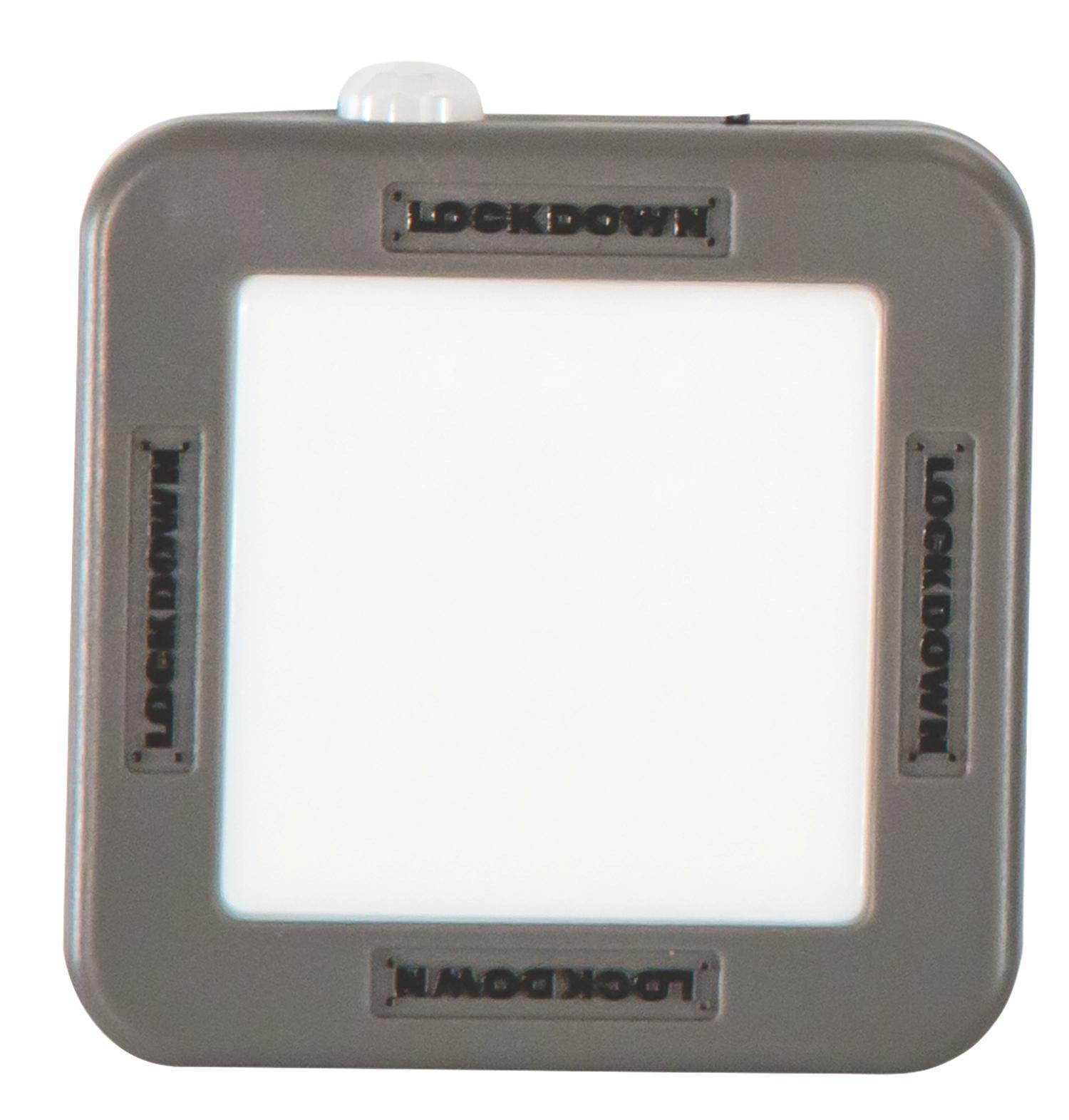 Lockdown Automatic Cordless Safe Lights 25 LED, Gray/White (222008)