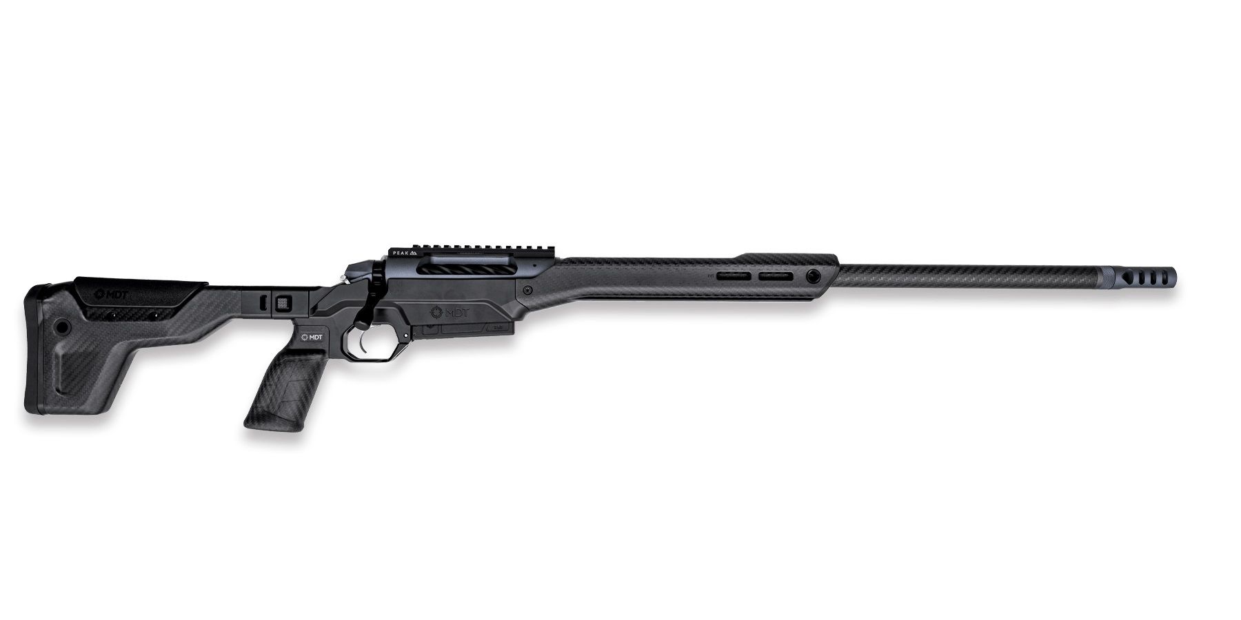 Weatherby 307 Alpine MDT Carbon Rifle 3WAMC65RWR4B, 6.5 WBY RPM, 22", Carbon Fiber MDT HNT26 Chassis System Stock, 3 Rds