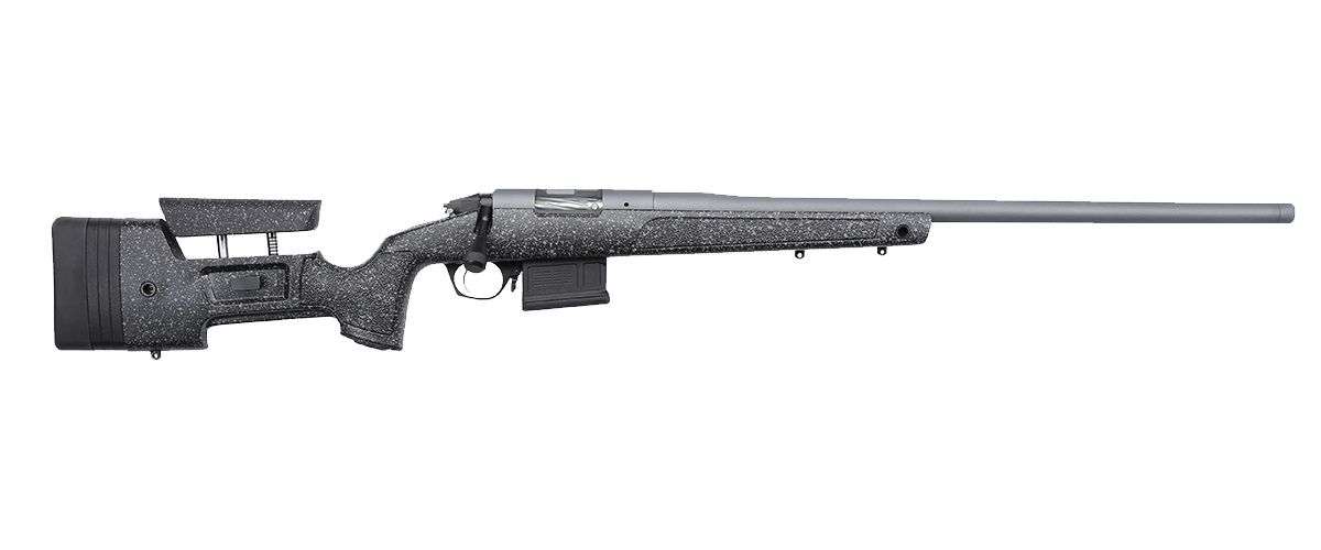 Bergara HMR Pro Rifle BPR20-250MC, 22-250 Rem, 24", Tactical Bergara Mini-chassis Stock, 5 Rds