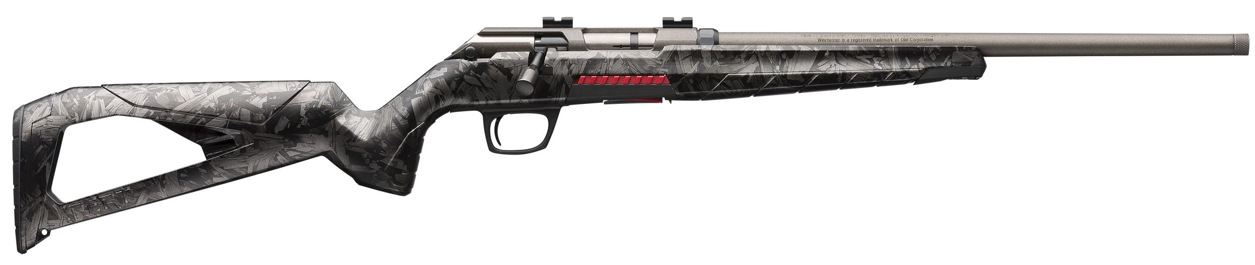 Winchester XPERT SR Bolt-Action Rifle 525209204, 22 Mag, 16.5", Forged Carbon Gray Stock, Threaded, 8 Rds