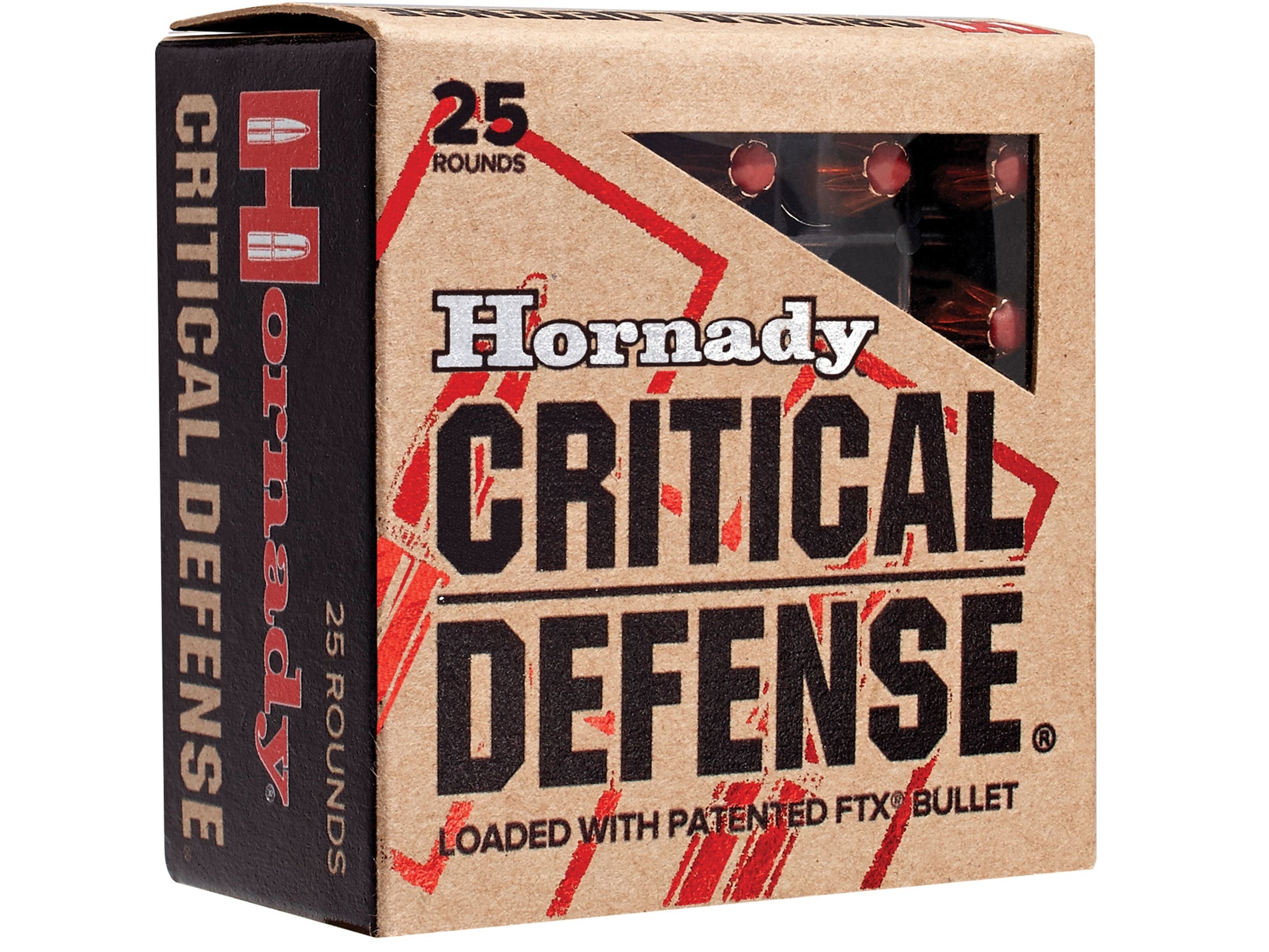 Hornady Critical Defense 9mm Luger 115gr. FTX 25rd Box #90250