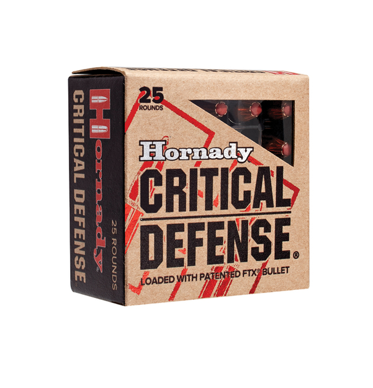 Hornady Critical Defense .38 Special + P 110gr. FTX Critical Defense 25rd Box #90311
