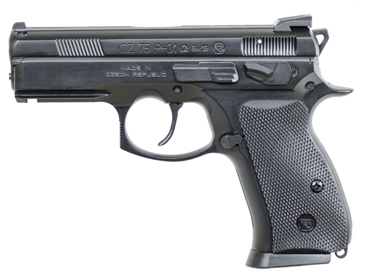 CZ P-01 Omega 9MM 3-3/4″ Barrel Black Semi-Automatic Pistol #91229