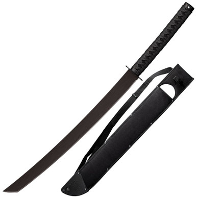 Cold Steel 97TKMS Tactical Katana Machete - 24" Carbon Steel Blade, Polypropylene Handles, Cor-Ex Sheath