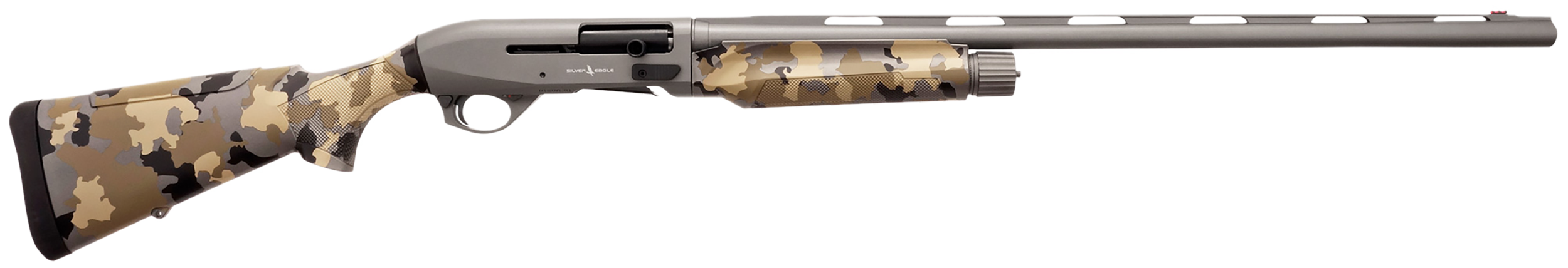 Silver Eagle Alpha 2 Semi-Auto Shotgun A21228OS2, 12 Gauge, 28", 3" Chmbr, Old School Camo Synthetic Fixed Stock, 4 Rds