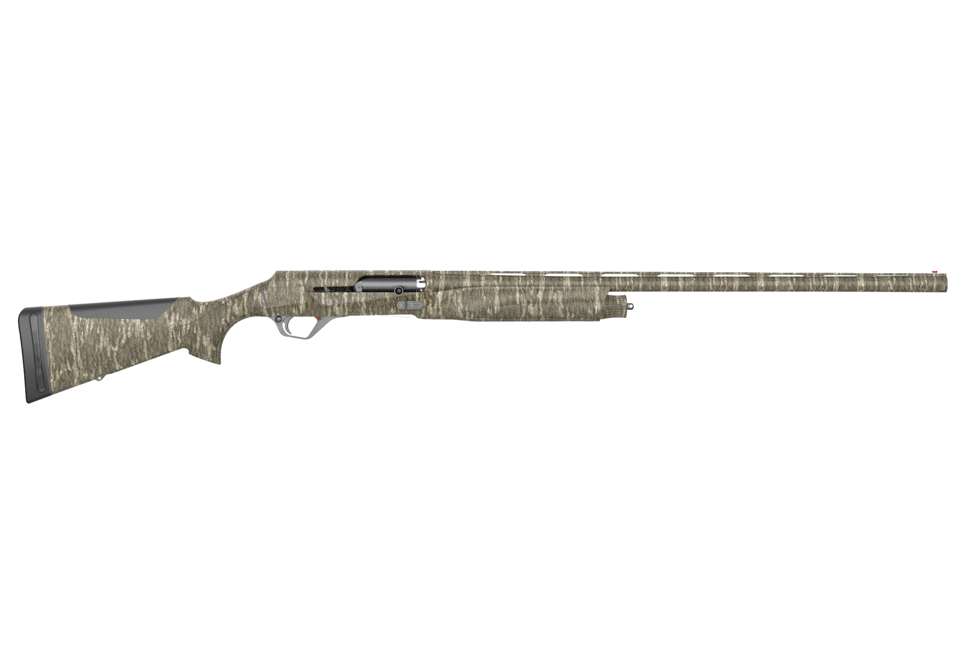 Retay USA ACE-R Extra Black Semi-Auto Shotgun B-RACEMBL-26, 20 Gauge, 26", 3" Chmbr, Mossy Oak Bottomland Camo Stock, 3 Rds