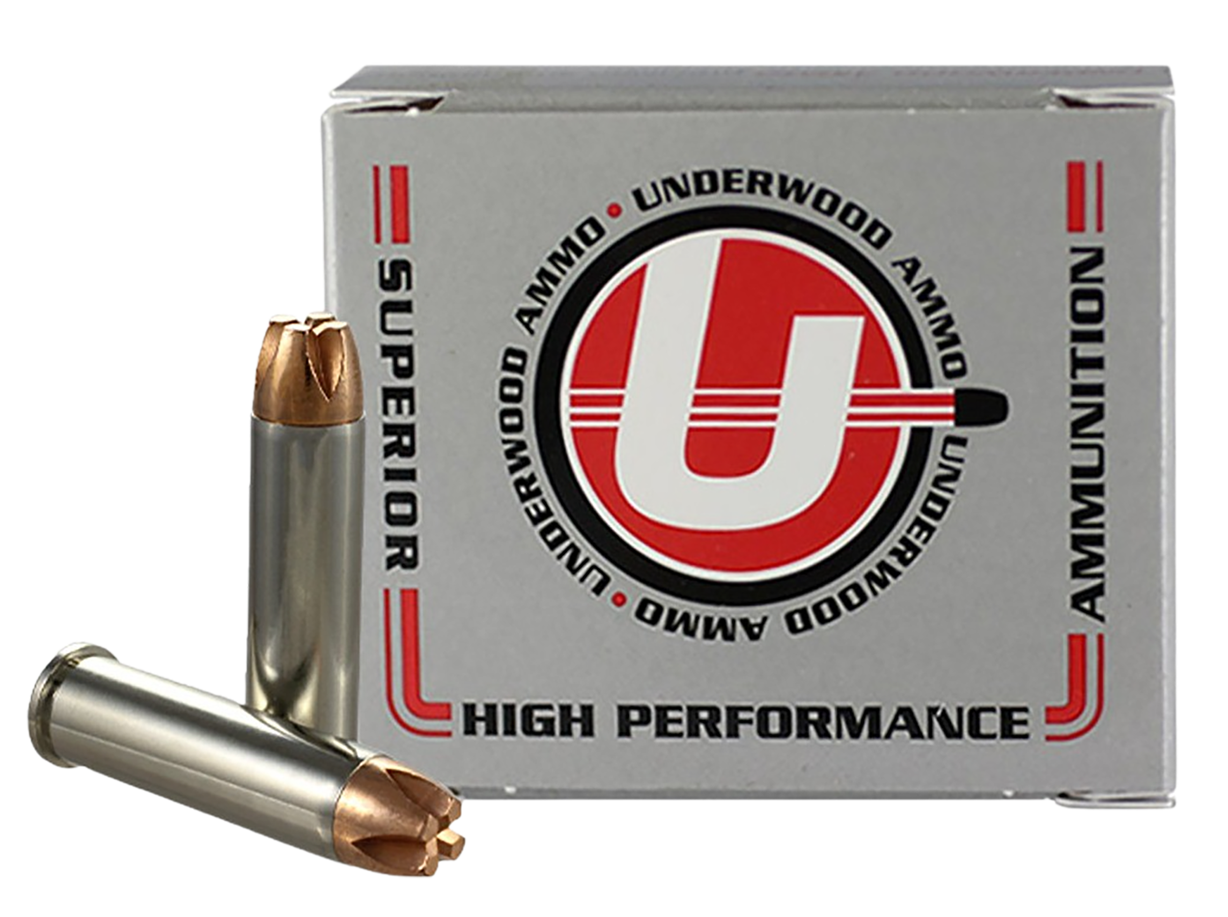 UnderwoodPistol Ammunition UA836, 357 Magnum, Solid Monolithic, 140GR, 1550fps, 20 Rd/bx