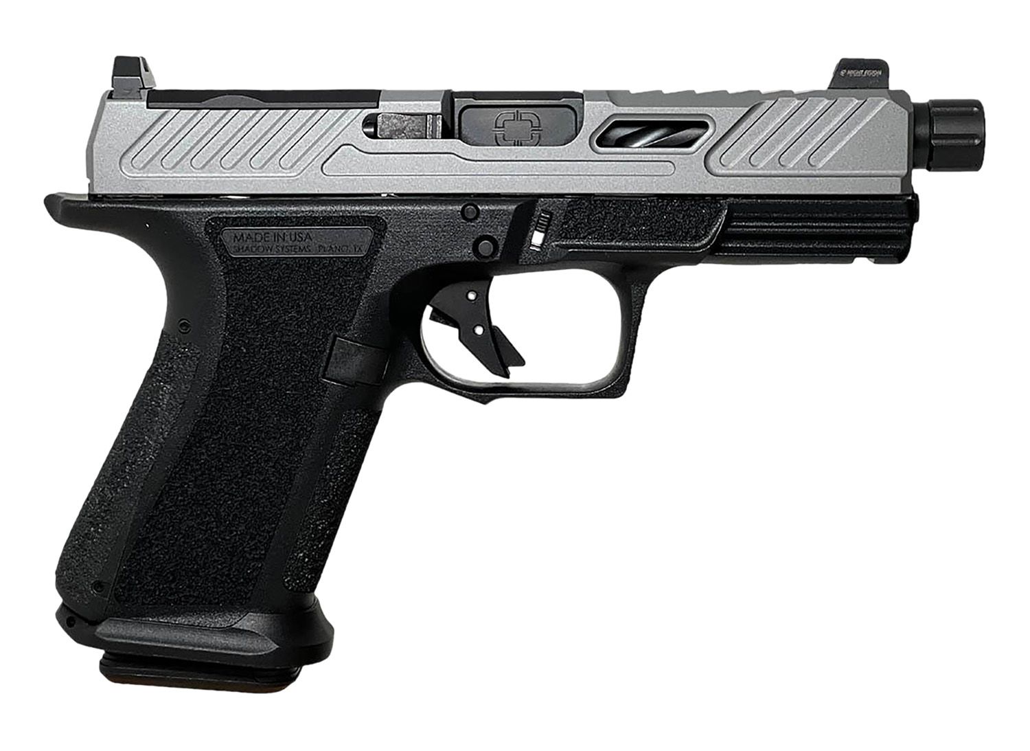 Shadow Systems MR920 Elite Optic Ready Pistol SS-1010-SM22, 9mm Luger, 4.50in, Interchangeable Backstrap, Black Finish, 15 Rds