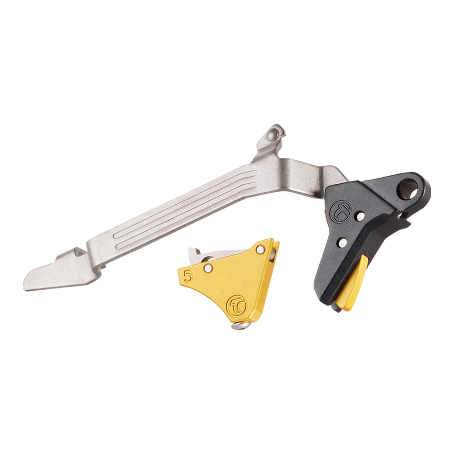 Timney Alpha Competition Trigger for Glock Gen5 Large Frame, Gold
