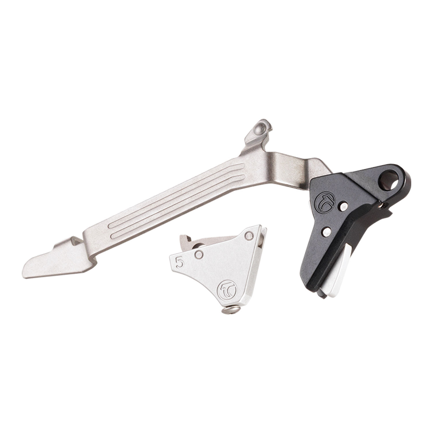 Timney Alpha Competition Trigger for Glock Gen5 Large Frame, Silver