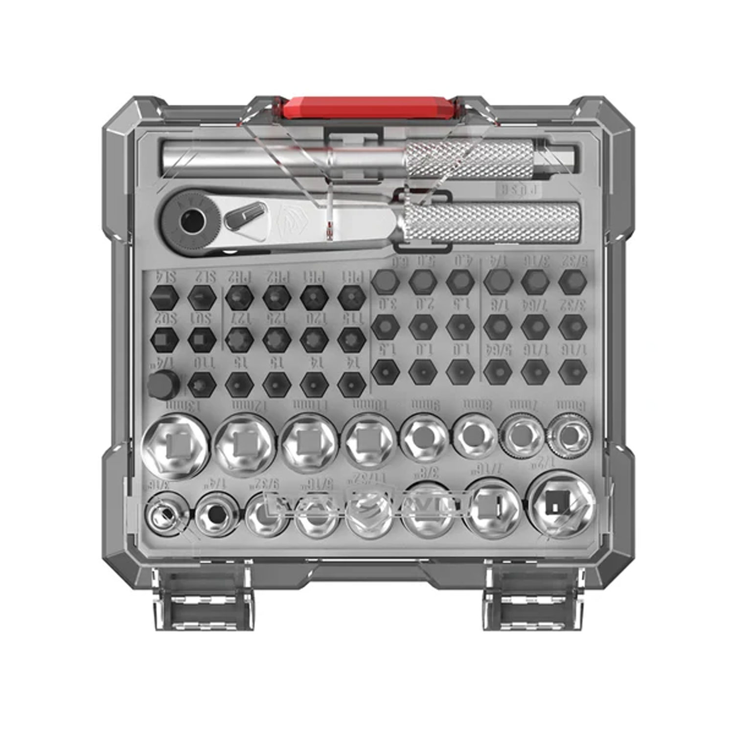 Real Avid X3 Driver 52-Piece Socket & Gunsmithing Bit Set