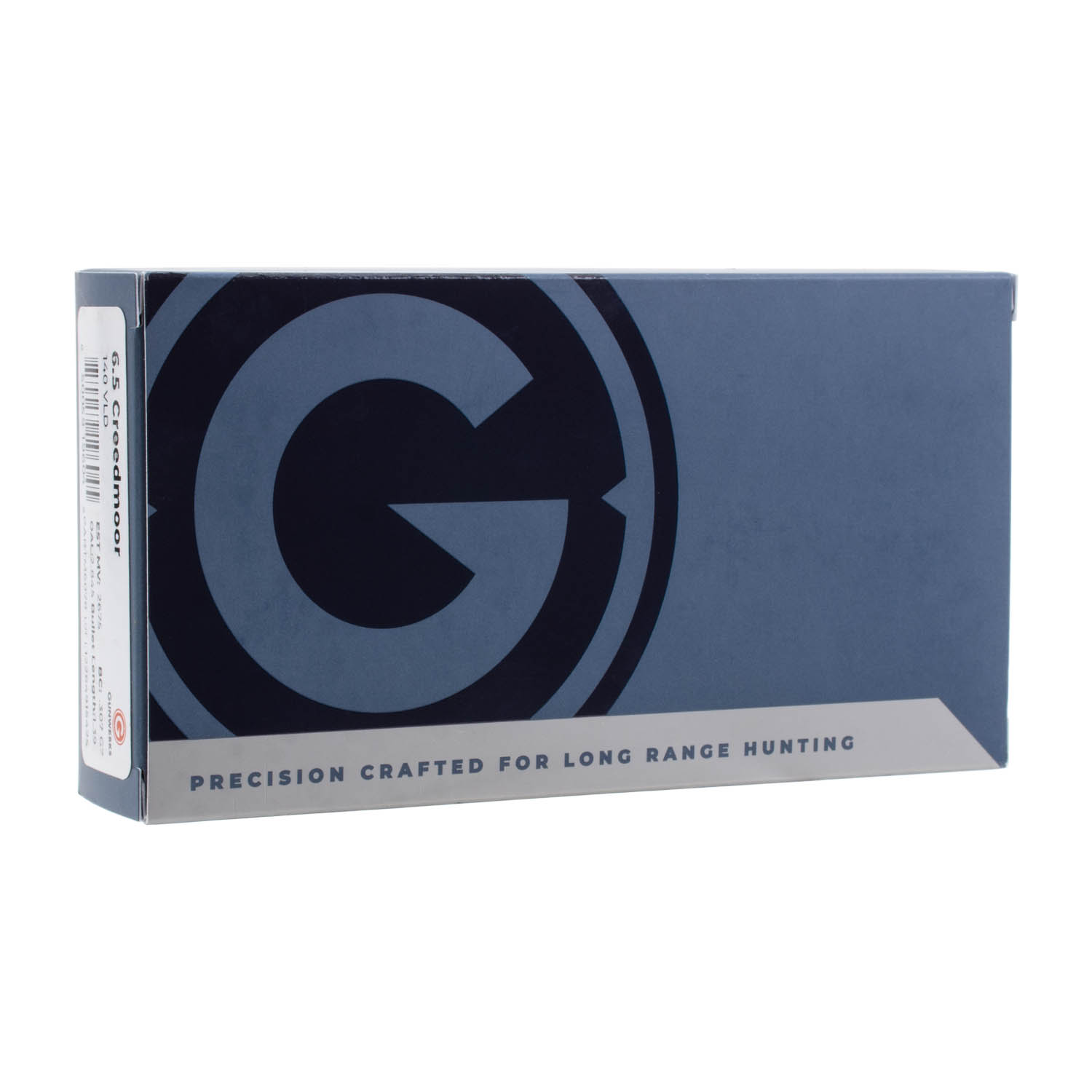 Gunwerks Long Range Hunting Ammunition, 6.5 Creedmoor 140gr. Berger VLD, Box of 20