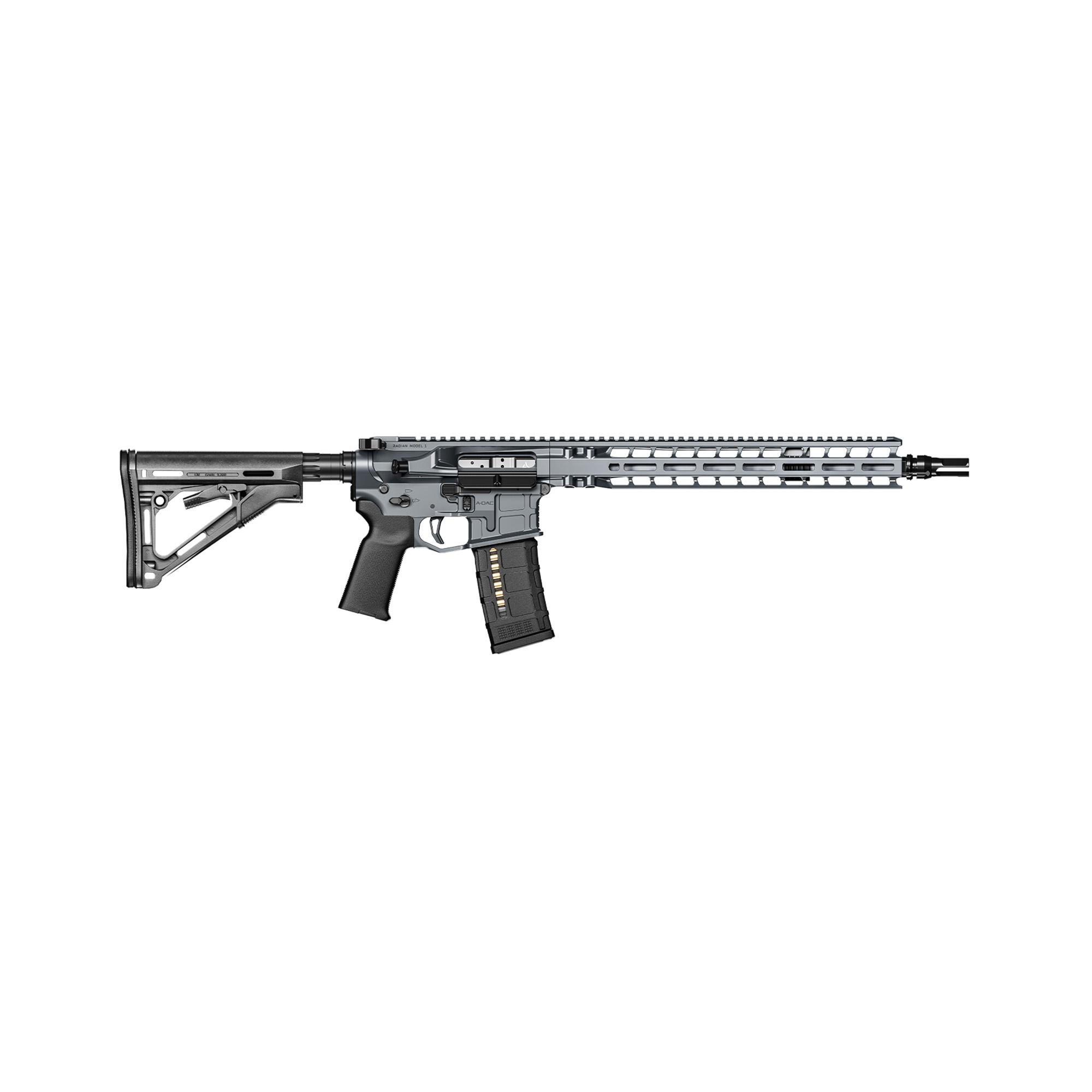Radian Weapons Model 1 Rifle R0852, 6mm ARC, 14.5" P/W W/ KeyMo Flash Hider, Radian Gray, 20 Rds