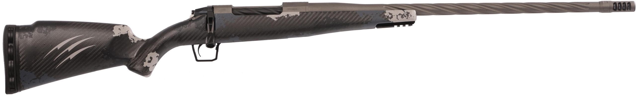 Fierce Twisted Rogue Rifle TWROG25CM22GP, 25 Creedmoor, 22" Twisted Flute, Phantom Carbon Stock, 3 Rds