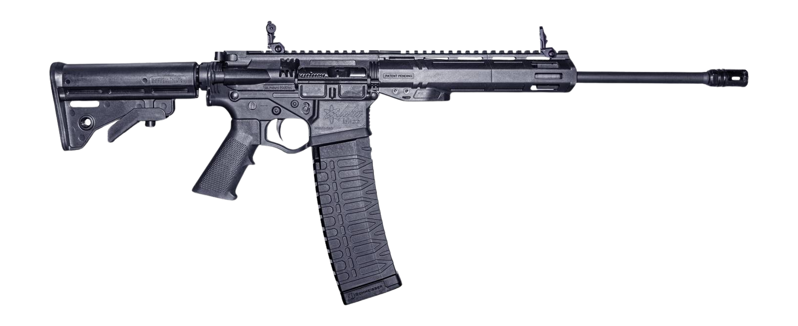 American Tactical Alpha Maxx Rifle ATIGAX5569ML60, 5.56 NATO, 16", ATI MM4 Stock, 60 Rds