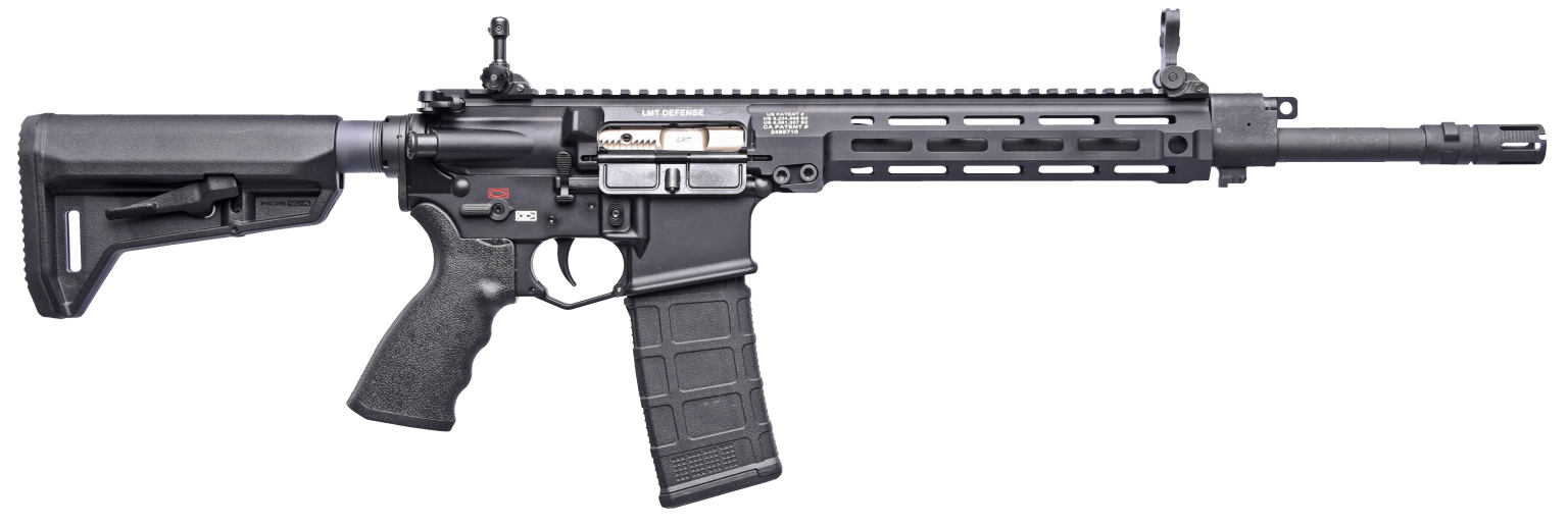 LMT Defense MARS-LS R20 Rahe Semi-Auto Rifle CQBMLK143PW-MARS-ES, 5.56 NATO, 14.3 Pinned", MARS-L Ambi Lower, CQB Upper, 30+1
