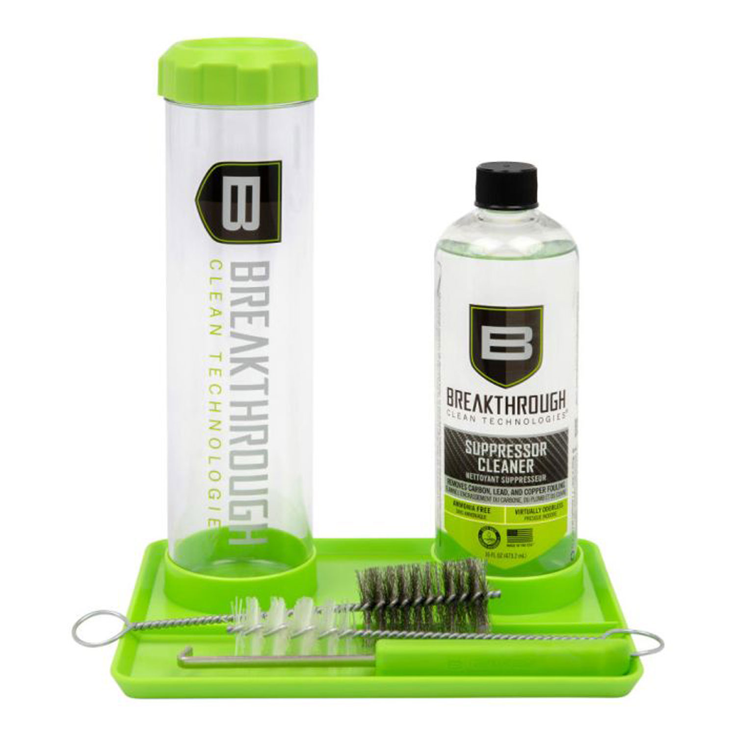 Breakthrough Clean Technologies Suppressor Cleaning Kit w/ 16oz Suppressor Cleaner