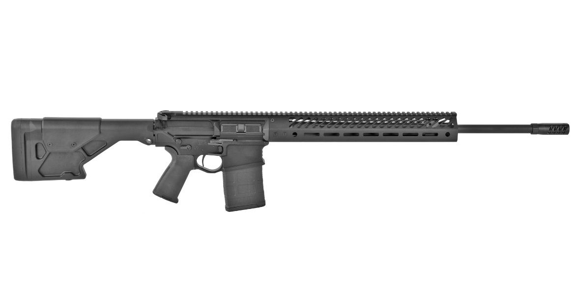 Seekins Precision SP10 Rifle 0011320013-BLK, 6mm Creedmoor, 22", Tactical Black Seekins 10x Stock, 20 Rds