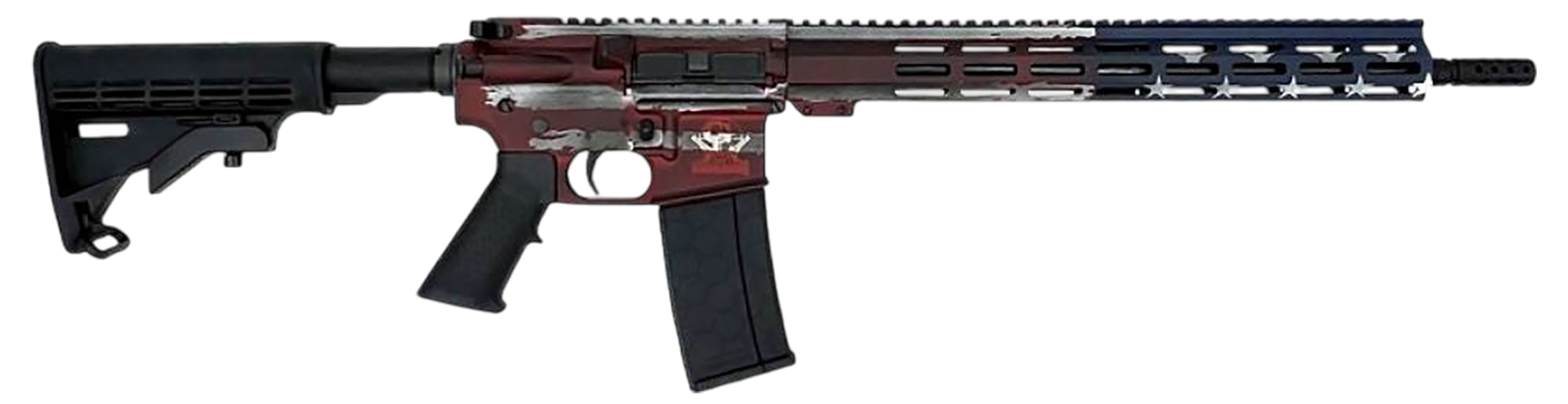 Great Lakes GL15 Freedom Series Rifle GL15223FAMF, 223 Wylde, 16", Adjustable, 30 Rds