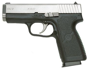 Kahr CW9 Pistol CW90G93, 9mm, 3.6in, Textured Polymer Grips, 7 Rds
