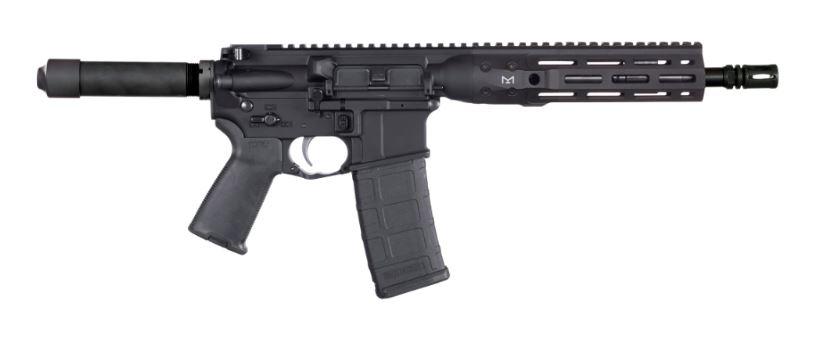LWRC International IC-DI Pistol Pistol ICDIP5B10ML, 223 Rem, 10.5in, Pistol buffer tube/ MOE grip, 30 Rds