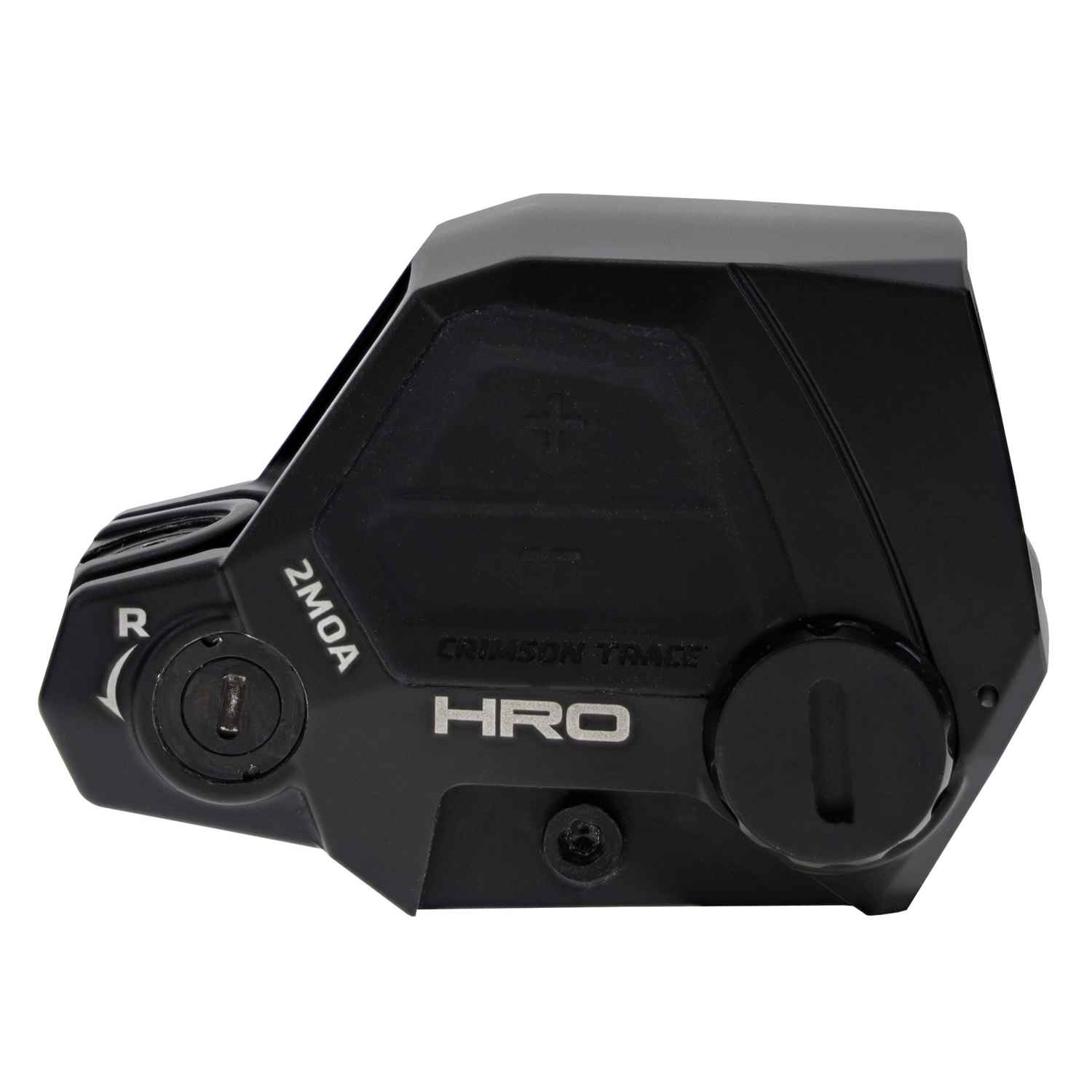 CRIMSON TRACE CORPORATION HEAVY RECOIL OPTIC (HRO), RED DOT, 2 MOA DOT, MATTE FINISH, BLACK