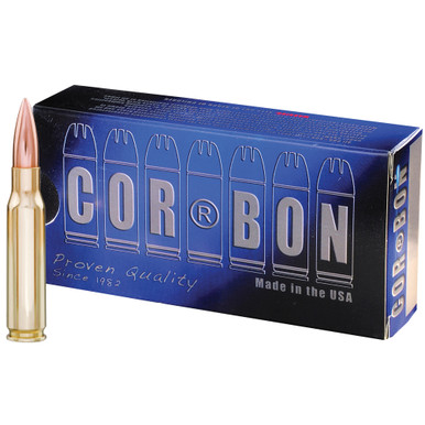 Corbon Performance Match Subsonic .308 Win Ammunition 185 Grain FMJ PM308S185 - 20 Rounds per Box