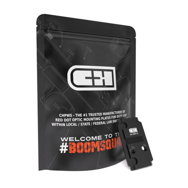 C&H Precision G6-509T-ST Plate - Glock Gen6 to Holosun 509T - Steel