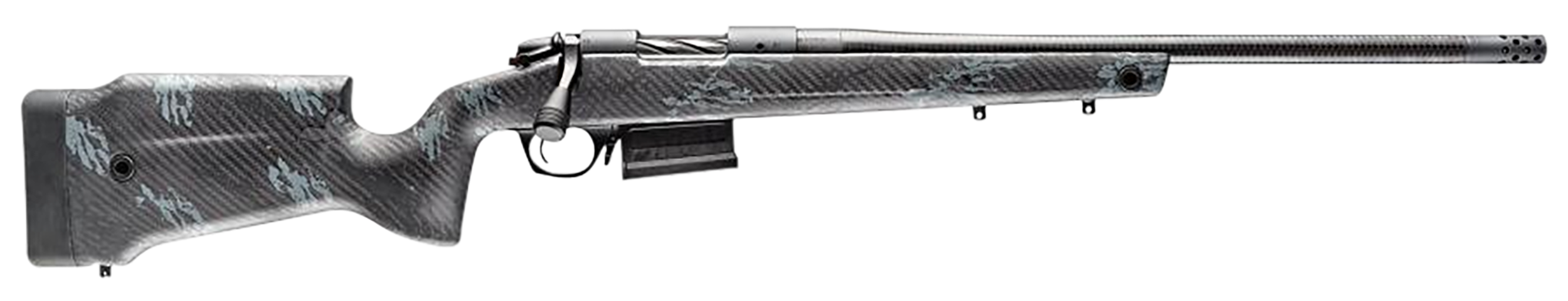 Bergara B-14 Crest Carbon Rifle B14S7515CF, 25 Creedmoor, 20", Carbon Stock, 5 Rds