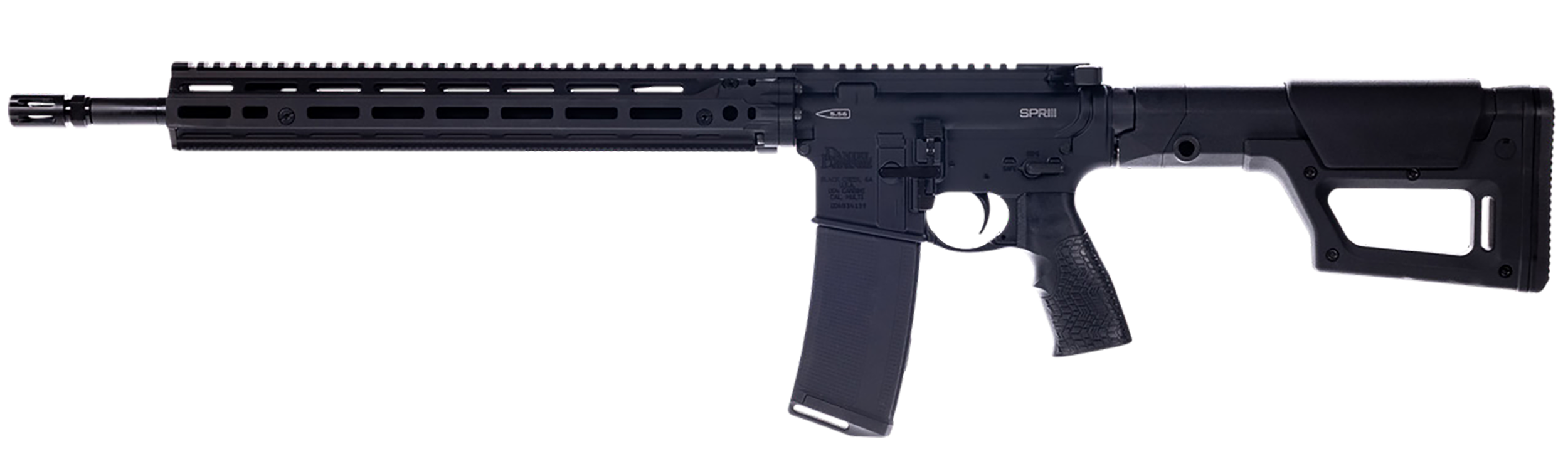 Daniel Defense DD4 SPRIII Rifle 02-191-16291-047, 223 Rem, 18" DLC MK12-Profile Barrel, Synthetic Magpul Prs Lite Stock, 32 Rds