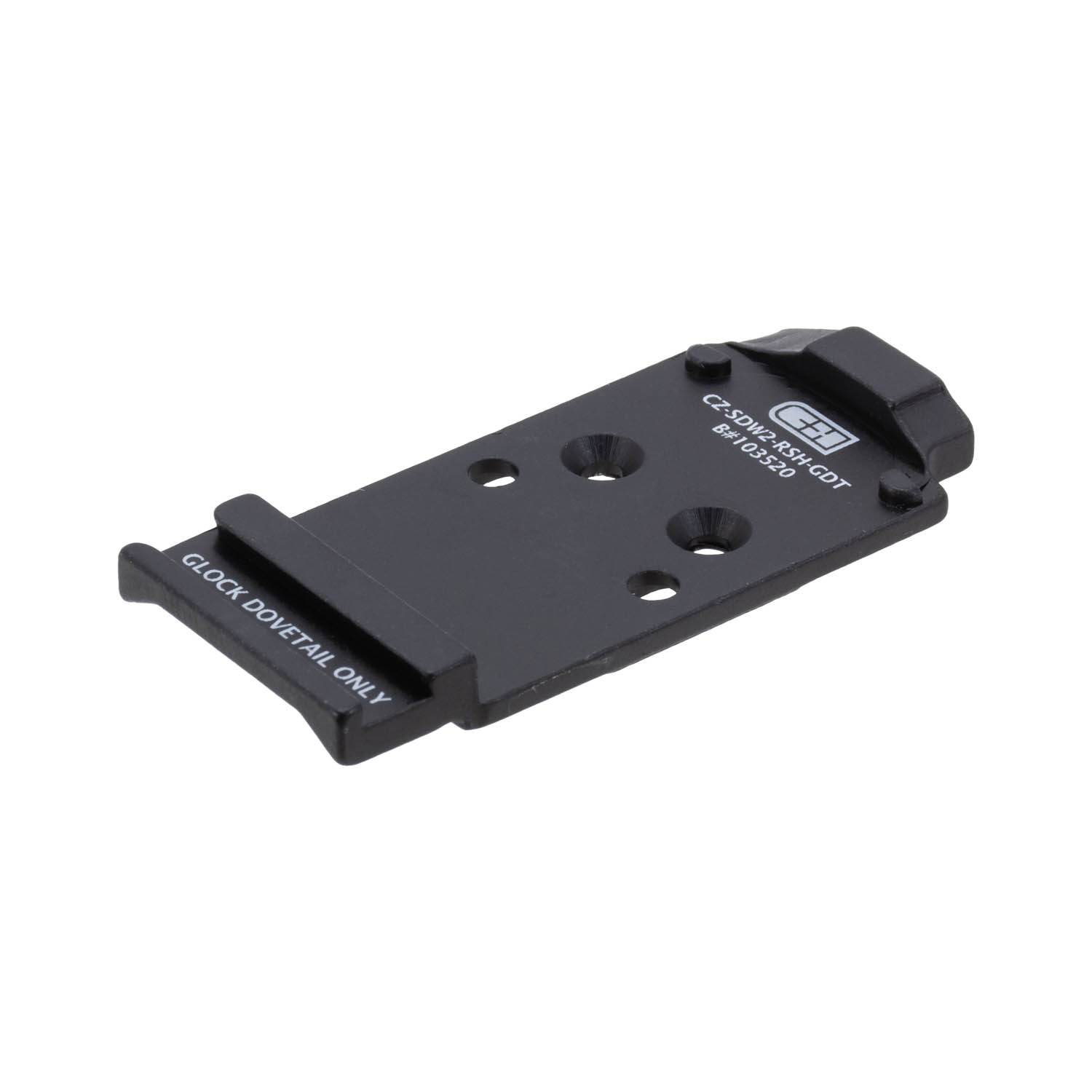 C&H Precision CZ Shadow 2 / Compact to RMR / Holosun 407C / 507C Optics Mounting Plate