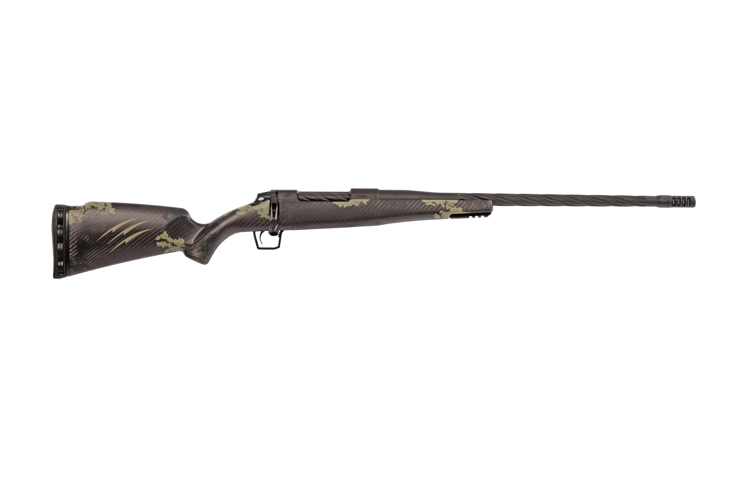 Fierce Twisted TI Rogue Rifle TWTROG65CM18BF, 6.5 Creedmoor, 18" Twisted Flute, Carbon Fiber Forest Carbon Stock, 3 Rds