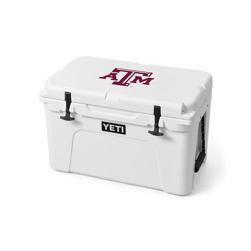 Yeti Texas A&M Tundra Series Cooler 12045020016, 45 Quarts, White