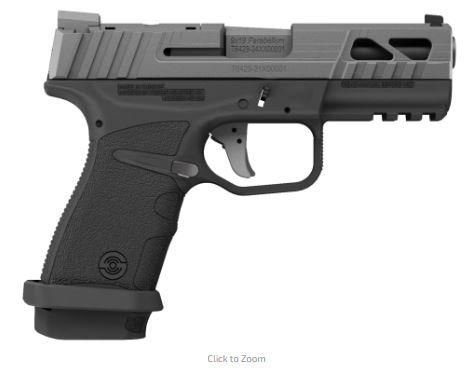 Stoeger STR Thinline + Pistol 37007, 9mm, Black Synthetic, Tritium Night Sights, 19+1 (1), 14+1 (2)