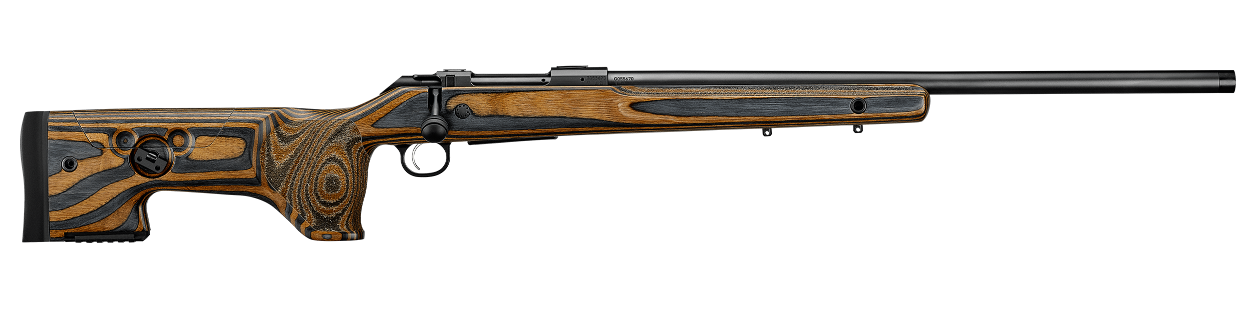 CZ 600+ Range Rifle 07515, 6.5 Creedmoor, 24", Varnished Laminate Stock, 5 Rds