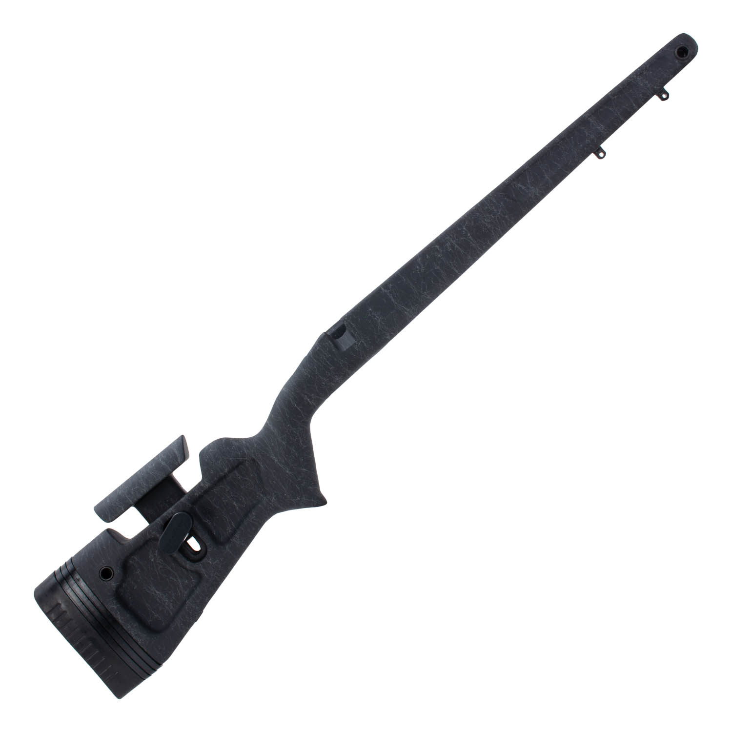 Grayboe Eagle Pro Stock, Rem 700 Long Action, Right Handed, M5, Black w/ Gray Web