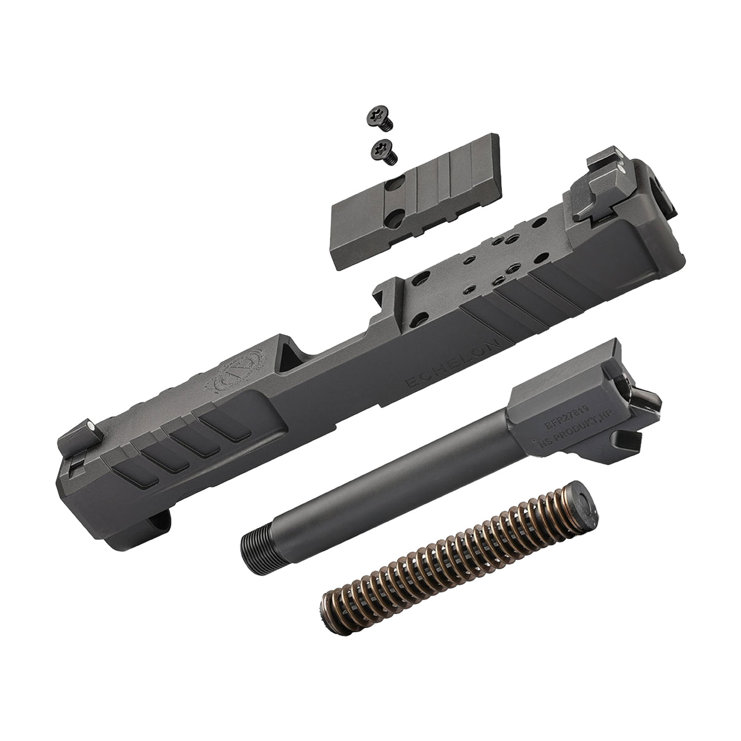 Springfield Armory Echelon 4.0C 9mm Complete Slide w/ Threaded Barrel & Recoil Assembly