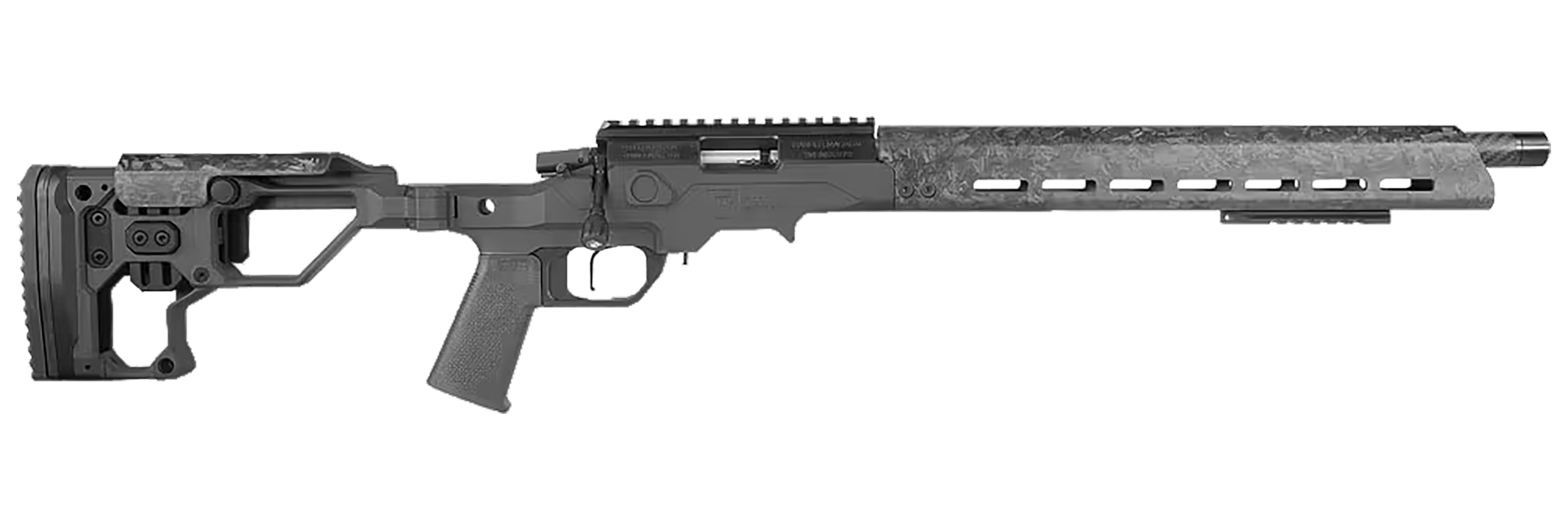 Christensen MPR Rimfire Rifle 801-12021-00, 22 Mag, 16", Tactical Stock W/carbon Fiber Handguard, 9 Rds