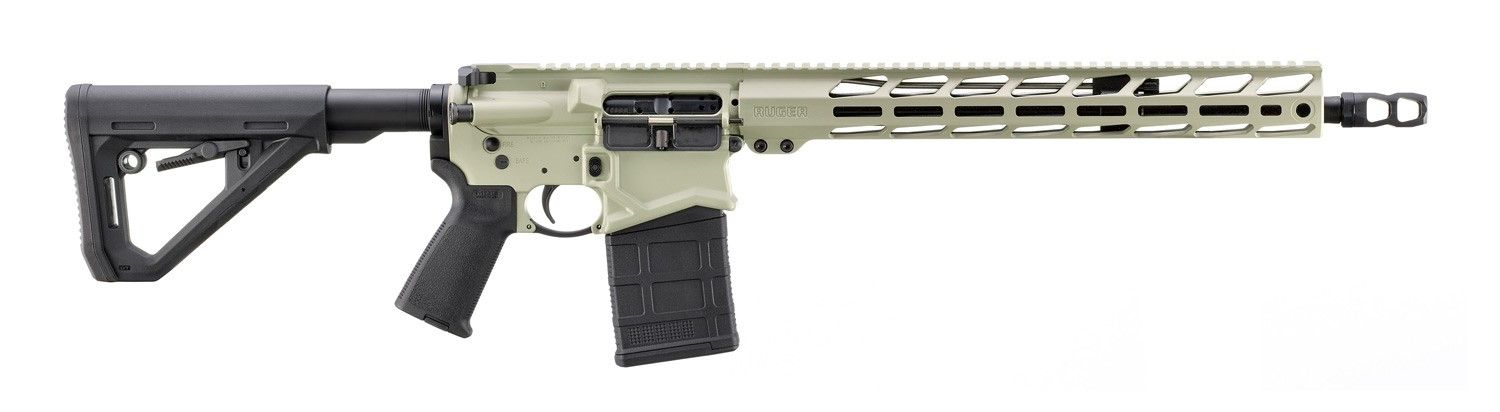 Ruger SFAR Rifle 5621, 308 Win, 16.1", Collapsible Magpul Moe Stock, Desert Verde Finish, 20 Rds
