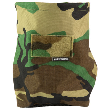 ESD SAP Bucket M81 Camo Tactical Dump Pouch Belt & MOLLE - ESD-SAP-M81