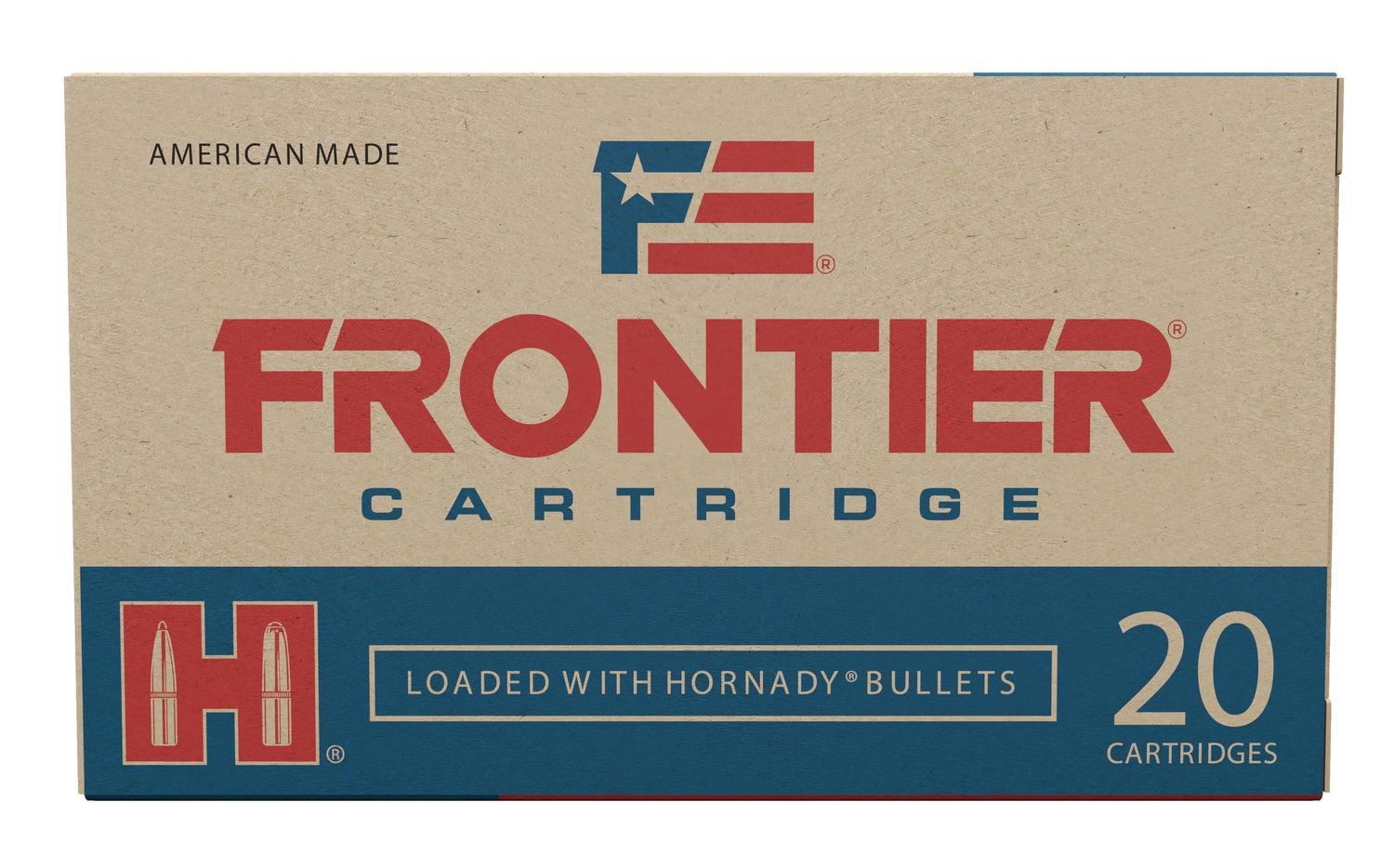 Hornady Frontier Rifle Ammunition FR390, 7.62X51mm NATO, FMJ, 150 GR, 2790 fps, 20 Rd/Bx