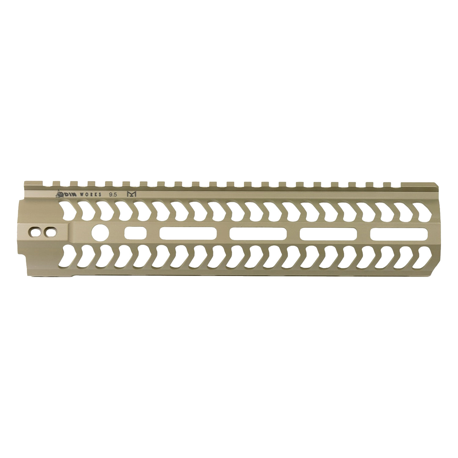 Odin Works AR15 9.5" M-LOK Forend, FDE