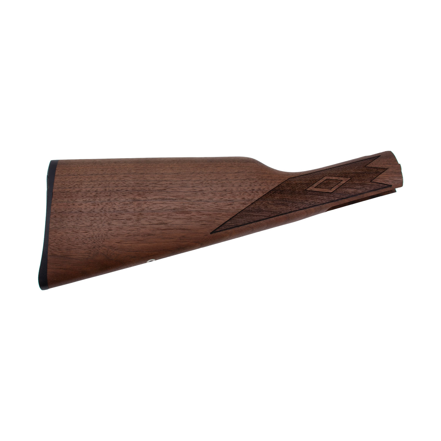 Marlin Walnut Straight Grip Stock Assembly w/ Checkering, Buttplate