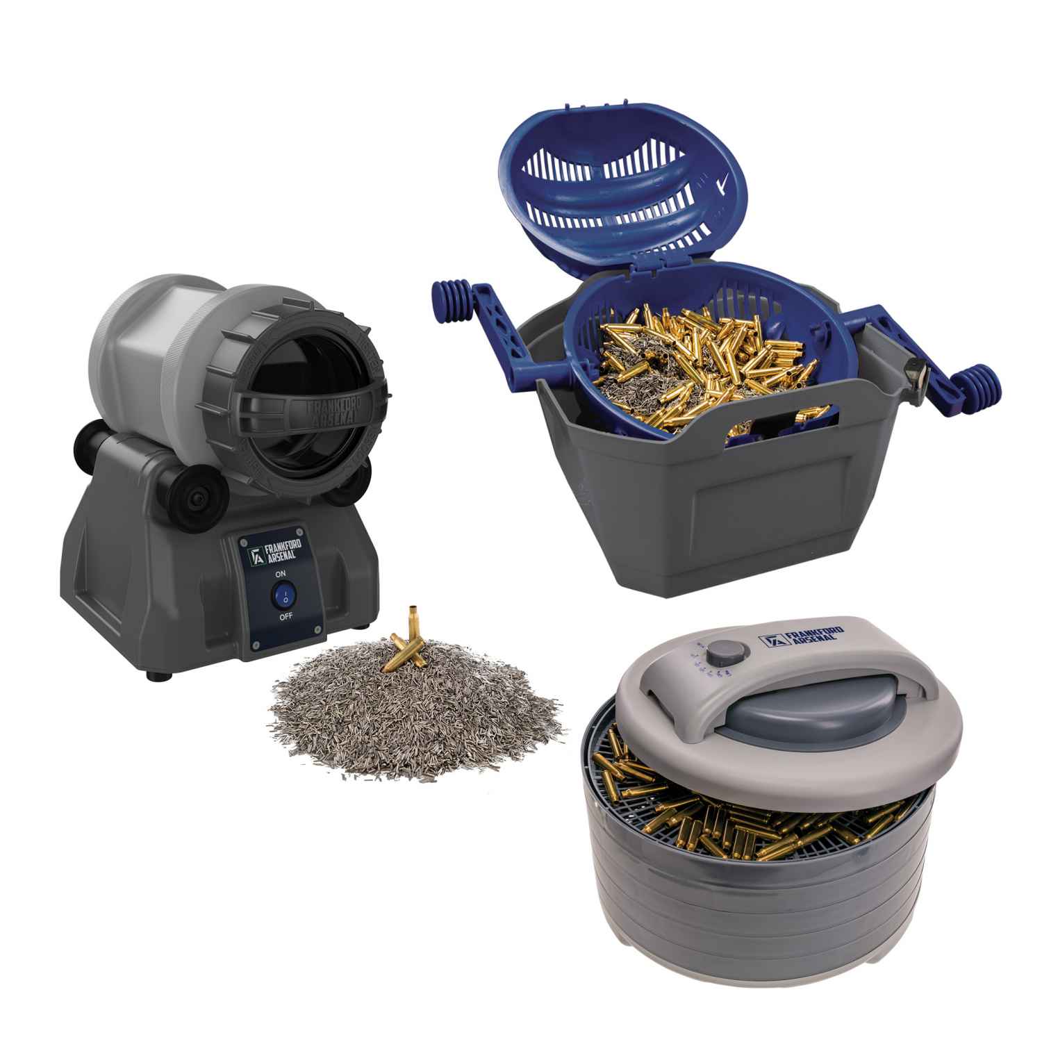 FRANKFORD ARSENAL ROTARY TUMBLER ESSEN KIT