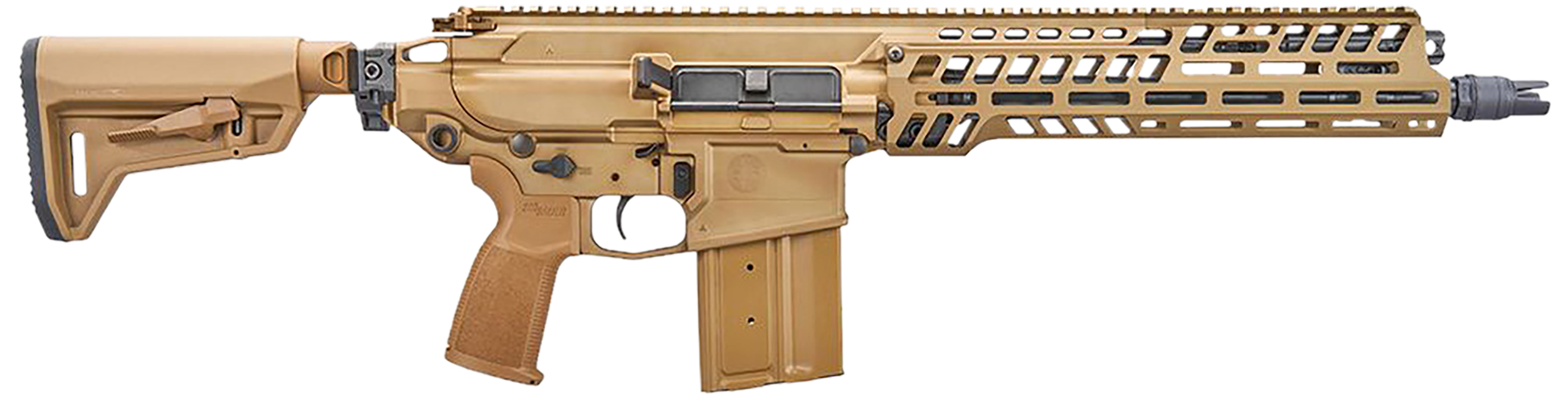 Sig Sauer MCX Spear Semi-Auto SBR RSPEAR6816BNG, 6.8x51mm NATO, 13", Collapsible/Folding Stock, Coyote Tan Finish, 20 Rds