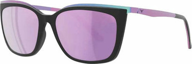 Force Flex Lola Women's Polarized Sunglasses Pink Mirror with Hard Case